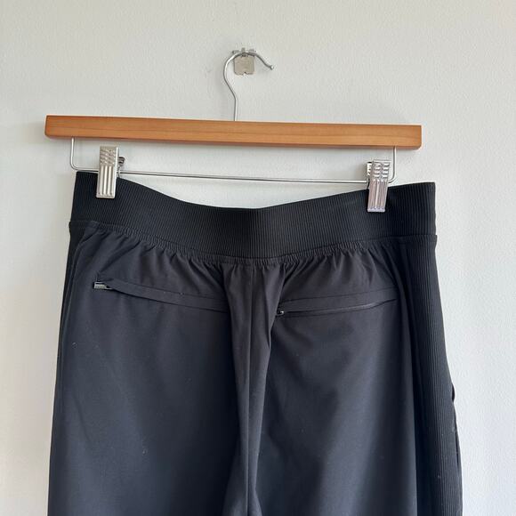 Athleta Brooklyn High Rise Pull On Ankle Pants Black 4 - Picture 8 of 10